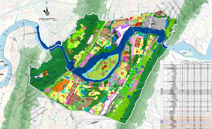 广阳岛规划方案公示! 建设用地总规模7832.2公顷