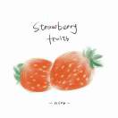 Sweet red strawberry