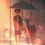 伞下雨天