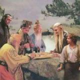 香衫树树下果子狸