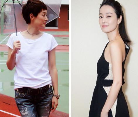 41岁马伊琍一改往日大妈形象, 留起长发, 气质清纯犹如18岁少女!