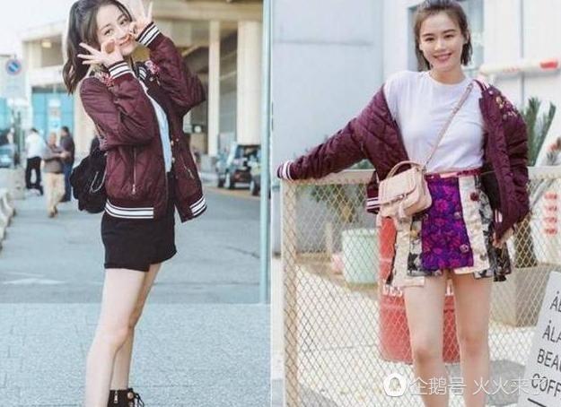 热巴花式撞衫半个娱乐圈, 保持不败战绩, 直到遇到马思纯