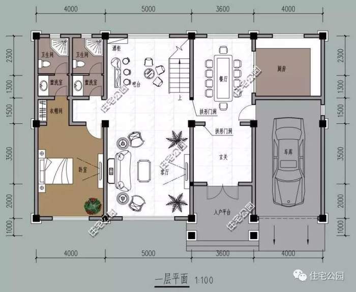 农村自建房二楼室内设计图展示