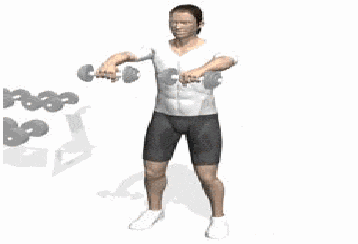 看个人的喜好,如果三角肌两侧宽度不一样建议大家使用哑铃