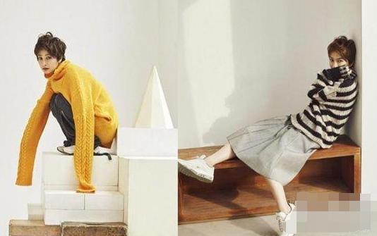 当吴昕接上长发后, 网友直呼辣眼睛, 终于知道为啥一直留短发了!