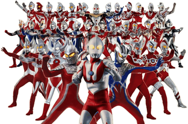 奥特曼写真平成图片