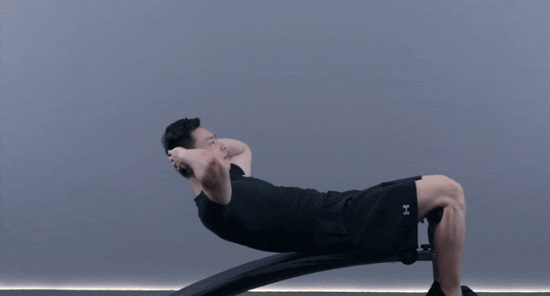 教你一组高效的虐腹动作, 让你在家中就可以练出六块腹肌