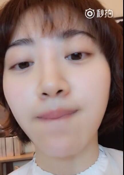 景甜剪了一个超美的短发, 真是越来越甜美了(卡哇伊)