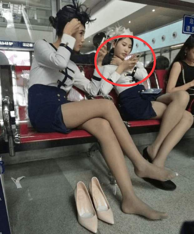 这样的服务员, 很美