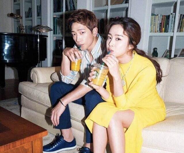 韩国天王Rain成准爸爸, 笑谈女儿双眼皮, 网友: 还好不是像爸爸