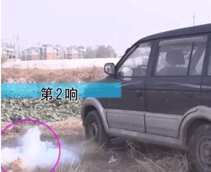 男子放烟花射穿车门崩死后排乘客, 只怪日本车皮太薄?