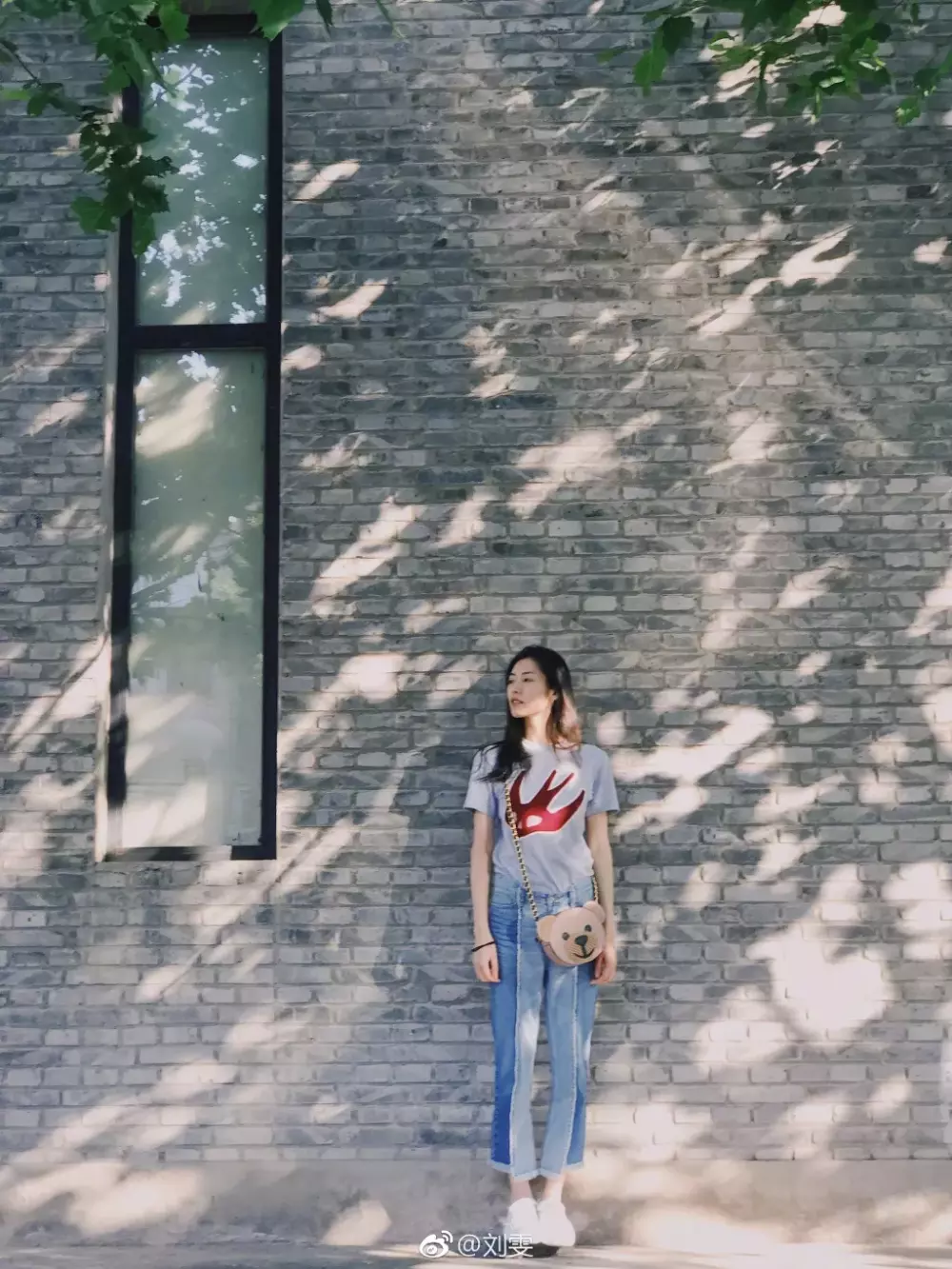 跟刘雯学穿T恤,简直美呆了!