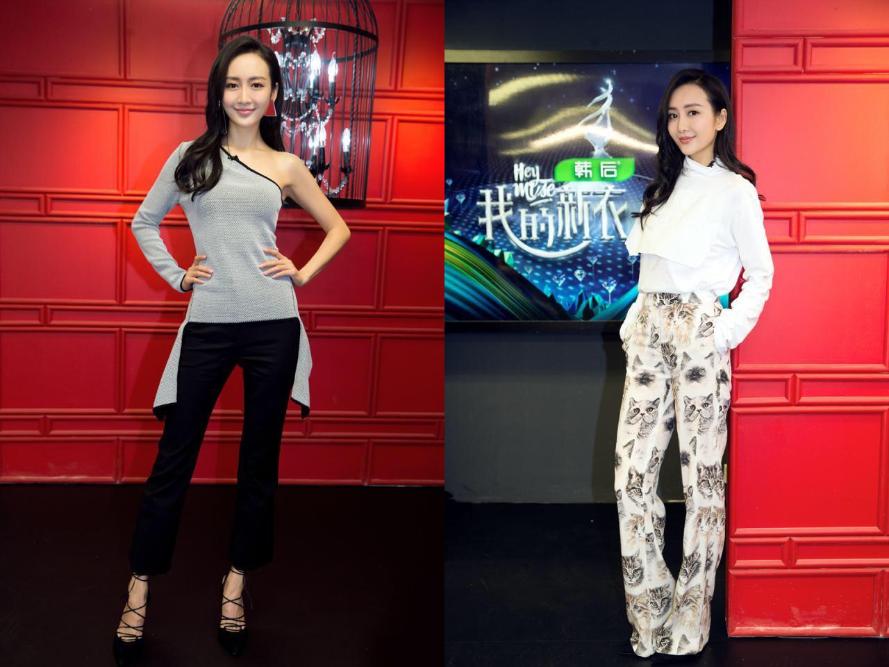 王鸥真会玩, 抹胸裙都撑不起来了, 网友: 空隙留的真大