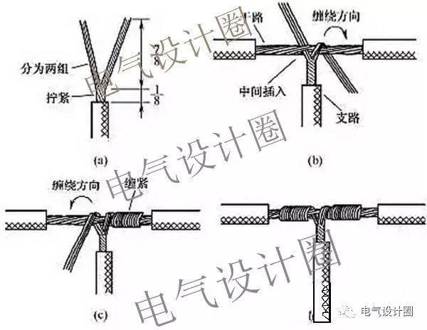 电气工程师必备知识:常见电线接头连接的基本要求及绝缘处理