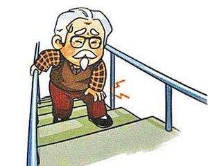 膝关节炎患者上下楼梯腿疼厉害, 酸胀无力, 怎么