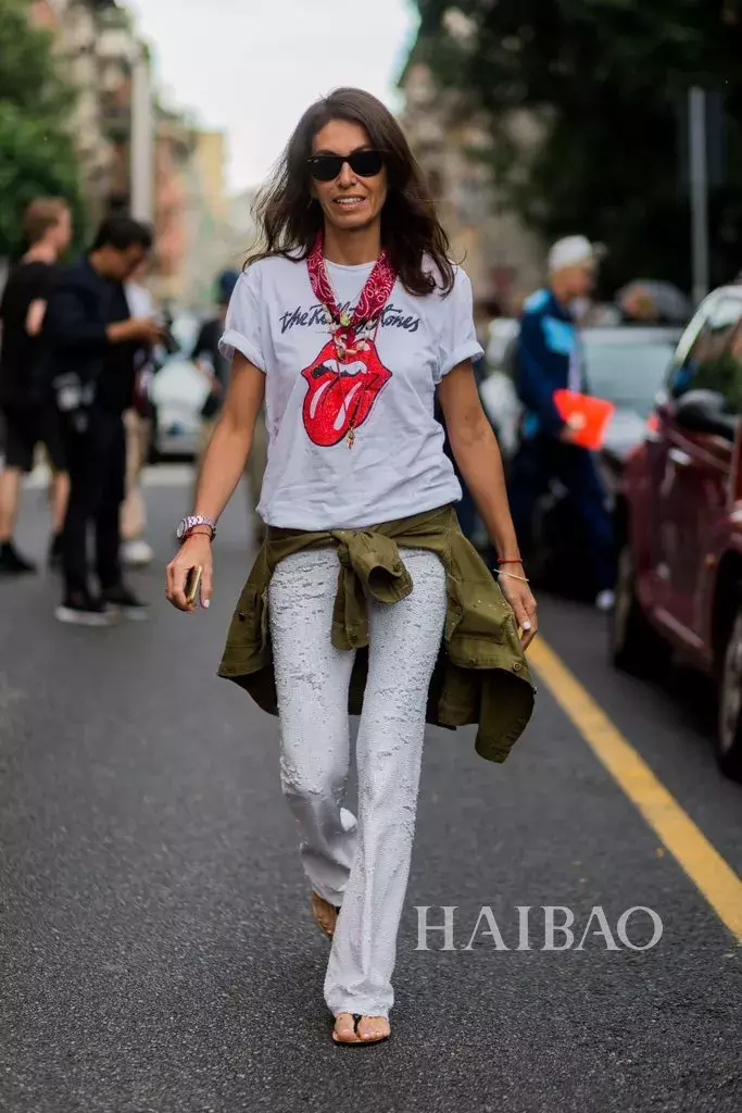 跟刘雯学穿T恤,简直美呆了!