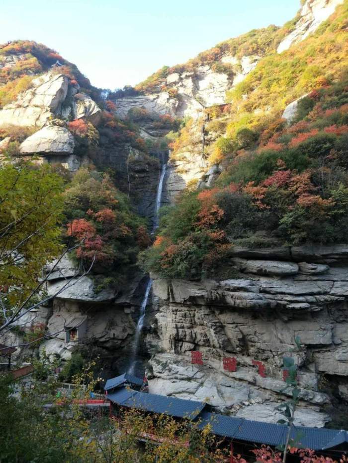 陕西.蓝田县自然风景奇观——流峪飞峡