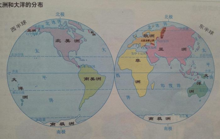 地图记忆:世界海陆分布
