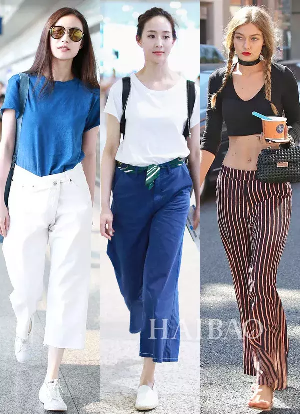 跟刘雯学穿T恤,简直美呆了!