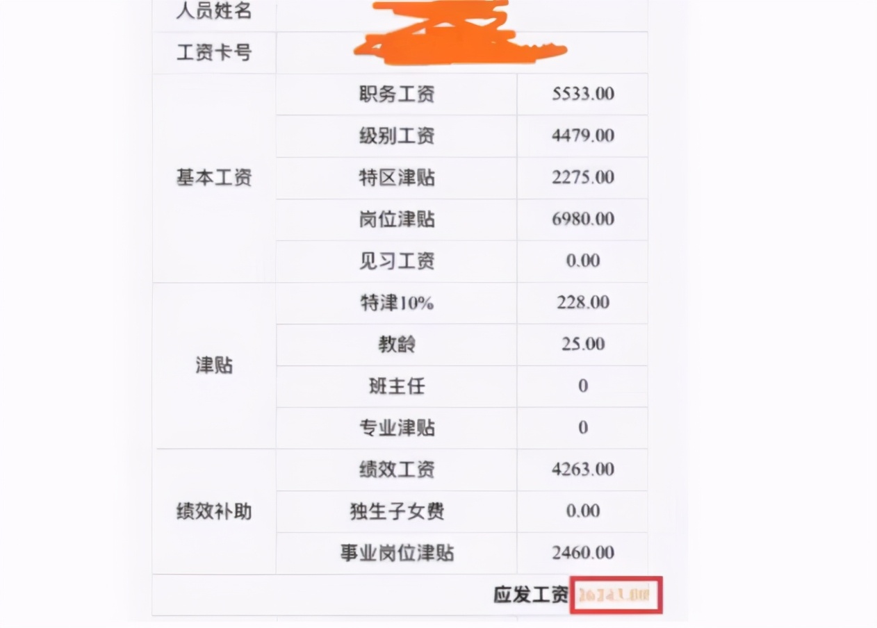 深圳普通中学老师工资曝光,看完工资单,后悔当初没当老师 深圳普通中学老师工资曝光,看完工资单,后悔当初没当老师