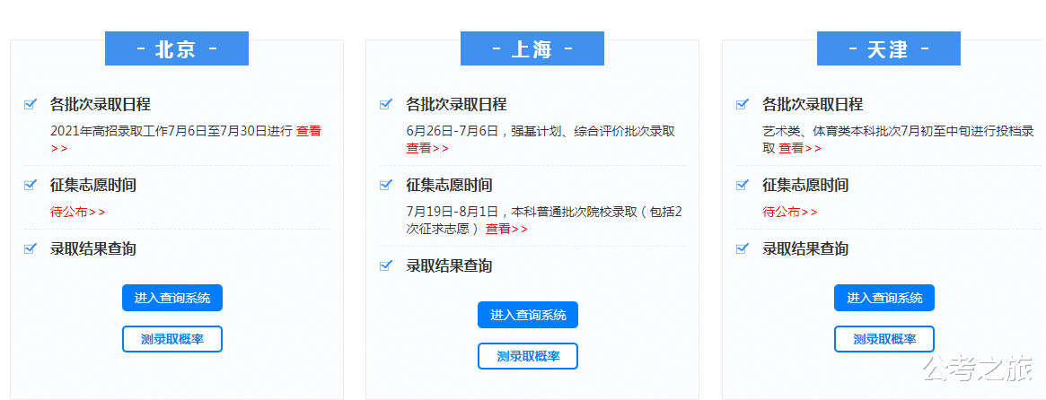 2021全国高考录取日程出炉！附录取结果查询方式