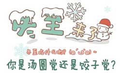 冬至你是汤圆党还是饺子党？