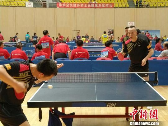 2018年中国乒乓球协会会员联赛鹰潭站开赛