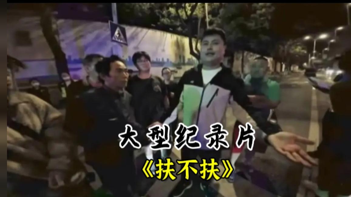 大型纪录片《扶不扶》。不是你撞的，干嘛要去扶？