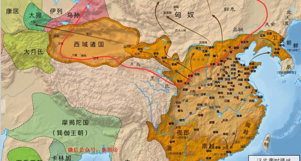 上下五千年,地图上的中华