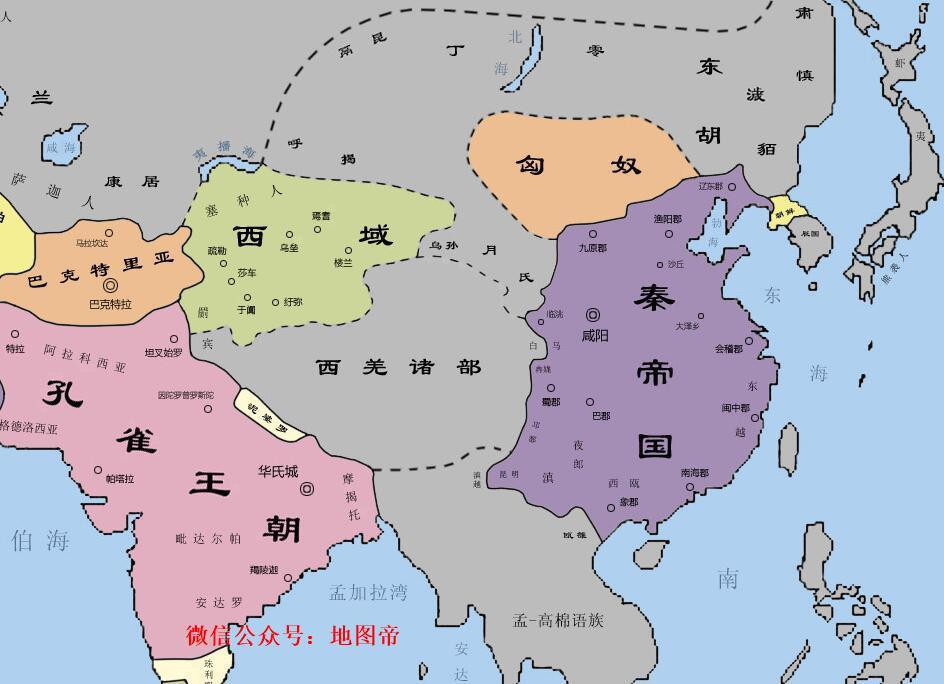 秦朝人口_秦朝人口分布图(3)