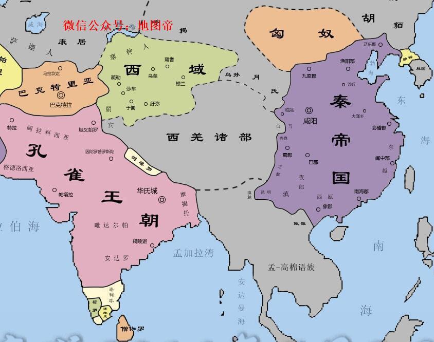 大汉地图