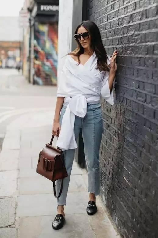 这个季节最爱时尚搭配平底穆勒鞋