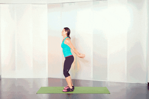 健身一个变式燃脂动作, 减肥很简单!