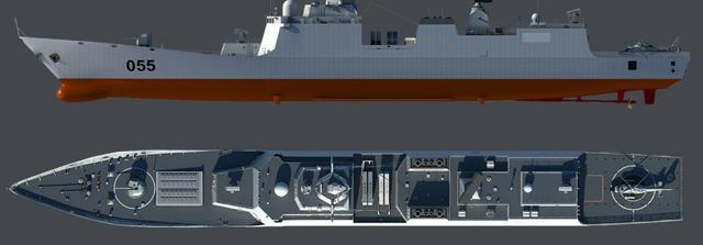 054A护卫舰吨位过小在中国海军地位受动摇: 升