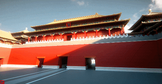 壁纸 城楼 旅游 537_279 gif 动态图 动图