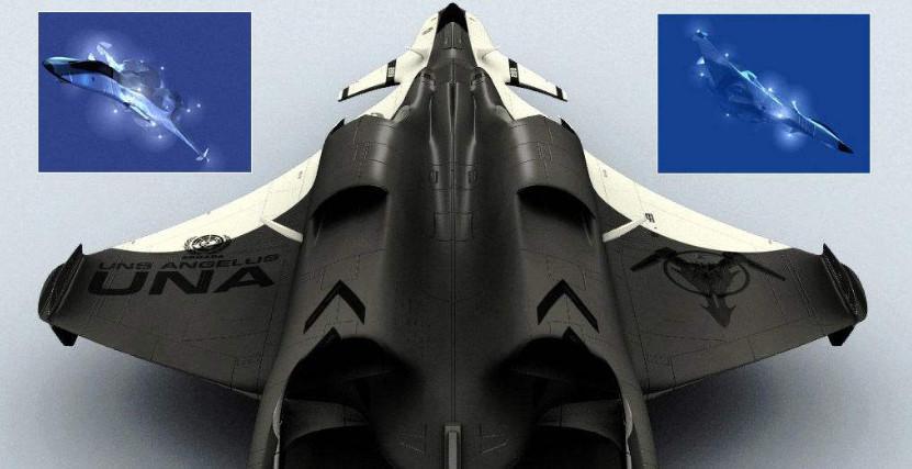 国第五代隐身空天轰炸机闪亮登场震惊全球!