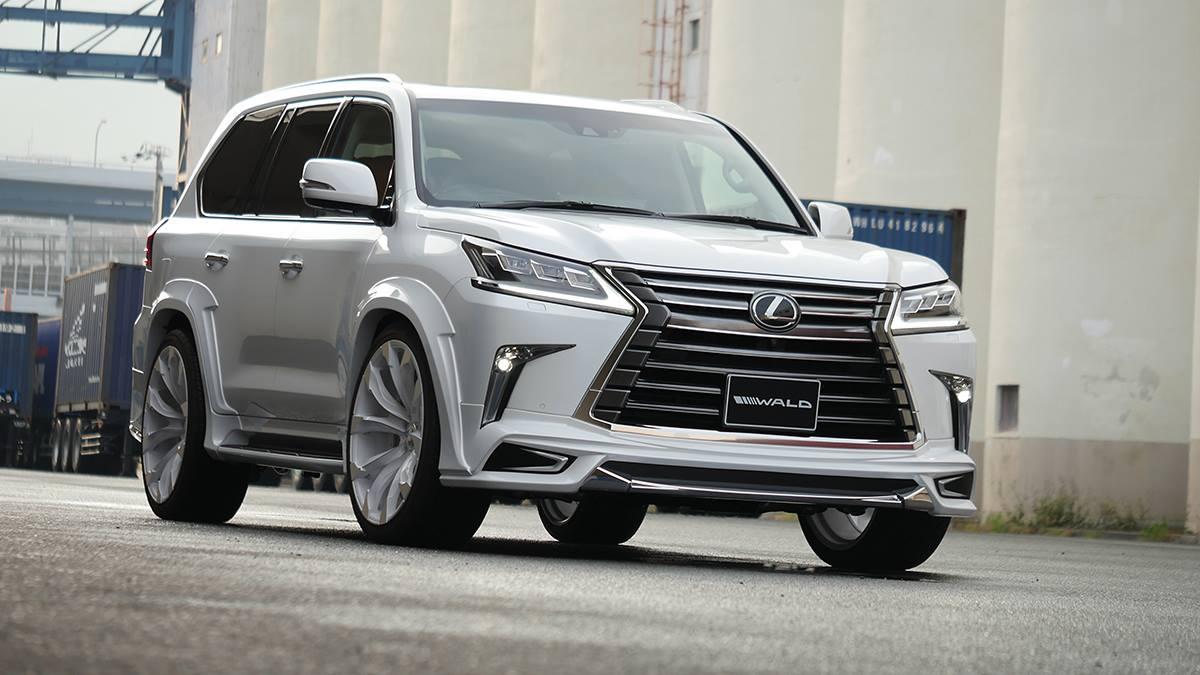 18款雷克萨斯LX570底盘加强越野版天津保税区最低报价