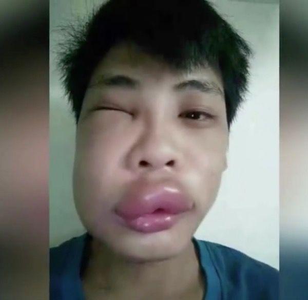 男子徒手用麻袋套马蜂窝, 那张脸让人哭笑不得