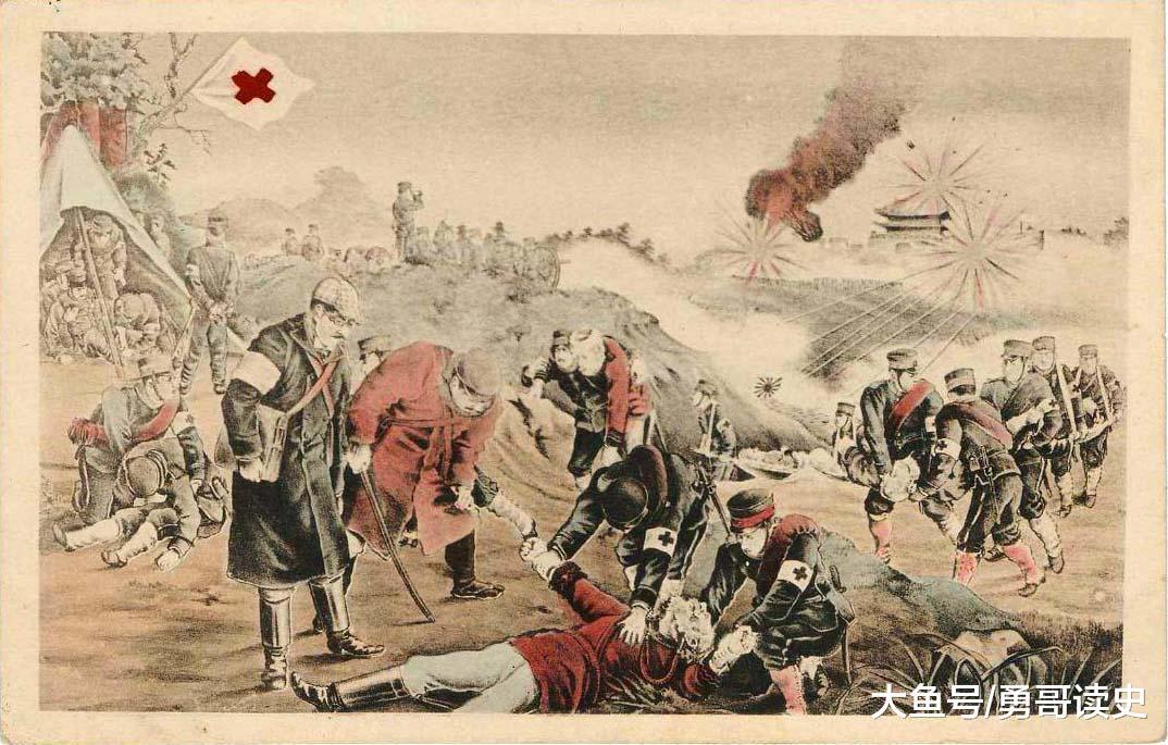 1894年中日甲午战争爆发，北