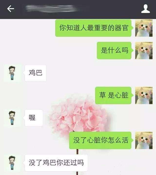 逗比的情侣, 聊起天来真的是可以为所欲为的, 扎心了
