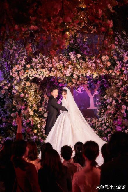唐嫣婚礼现场图曝光，梦幻般的场