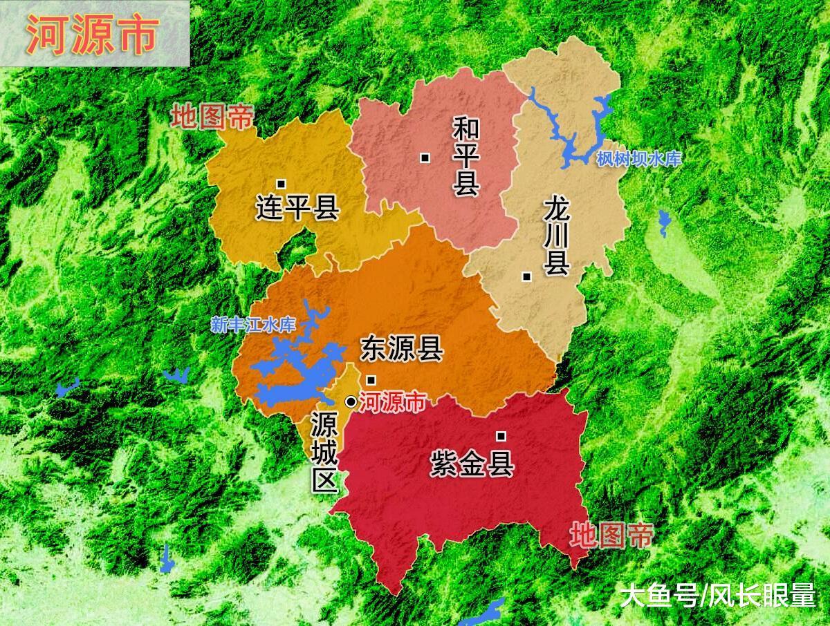 广东河源市，别称槎[chá]城