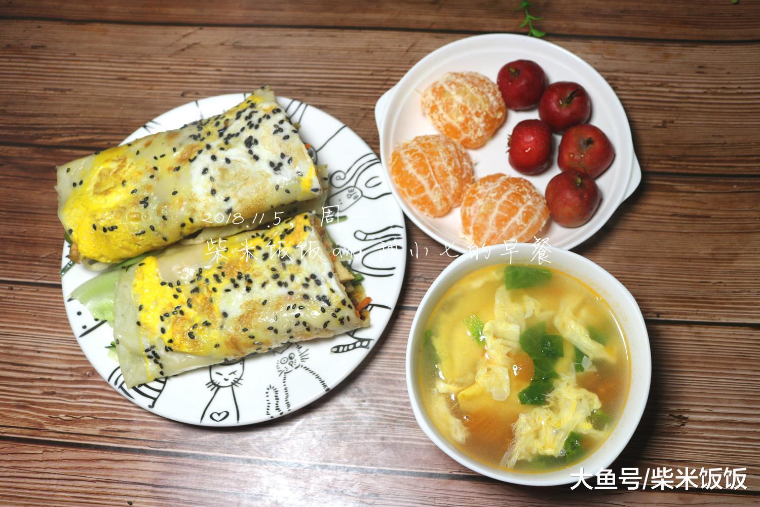 【柴米饭饭 and 甜小七的早