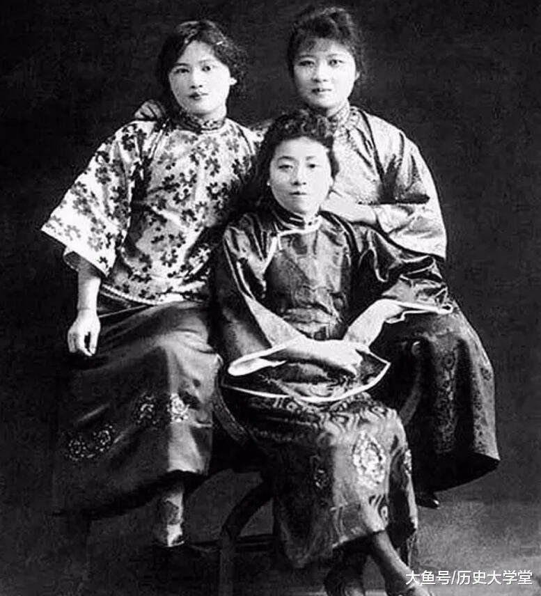 宋家三姐妹的由年轻到中年的几个