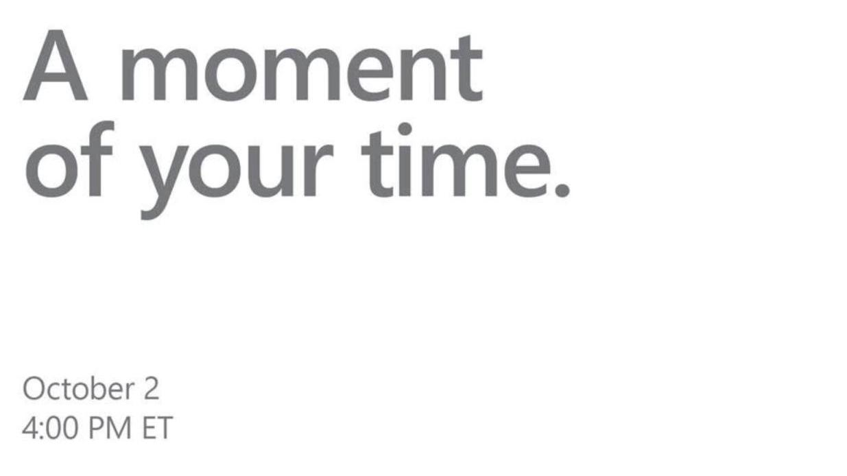 《微软宣布10月2日举办软硬件新品发布会: Surface Pro/Laptop/Studio 2》