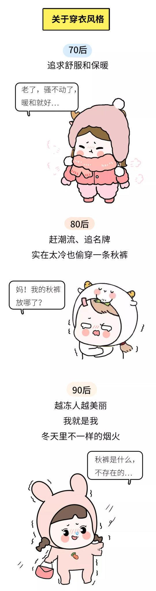 70、80、90后的区别, 太扎心了!