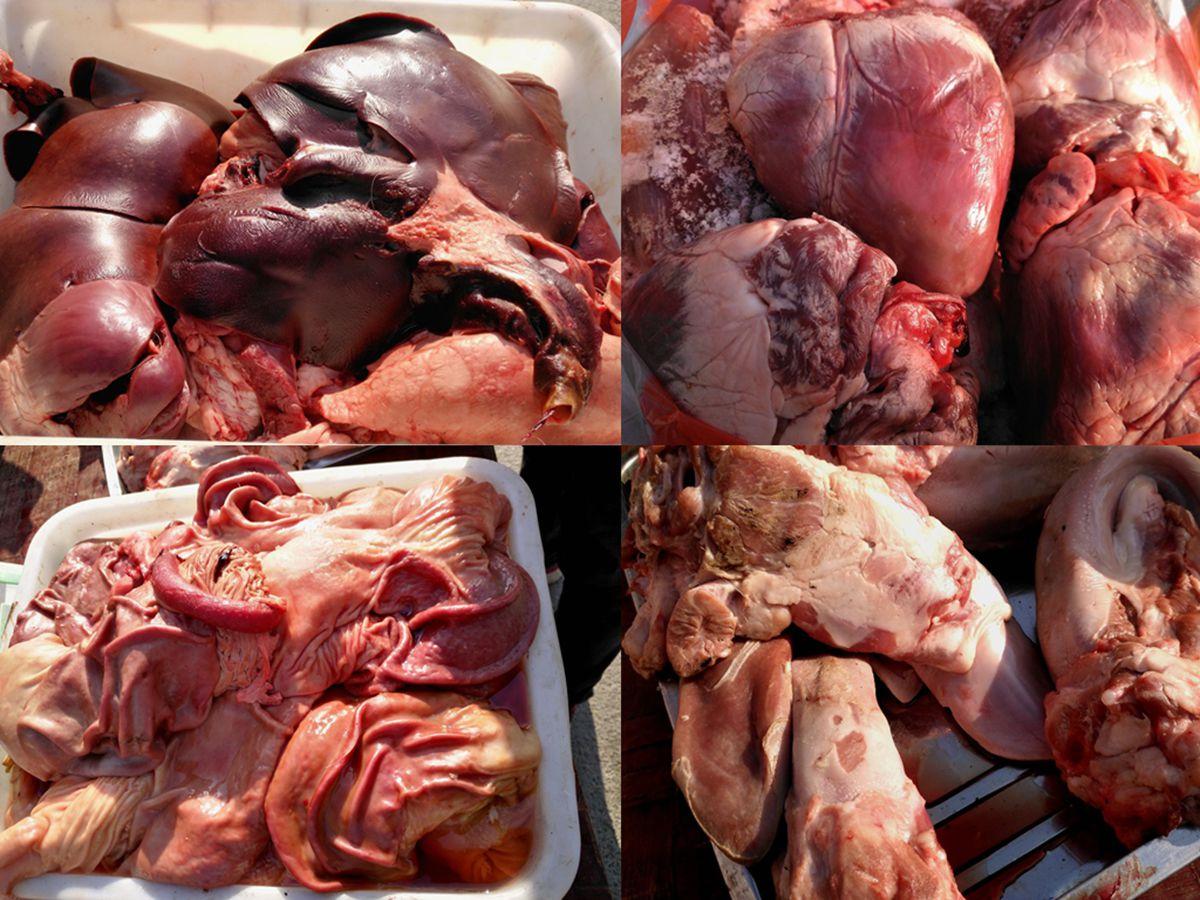 冬天到了, 有人买猪头回家做冰猪头糕, 这种乡村美食你吃过没有?