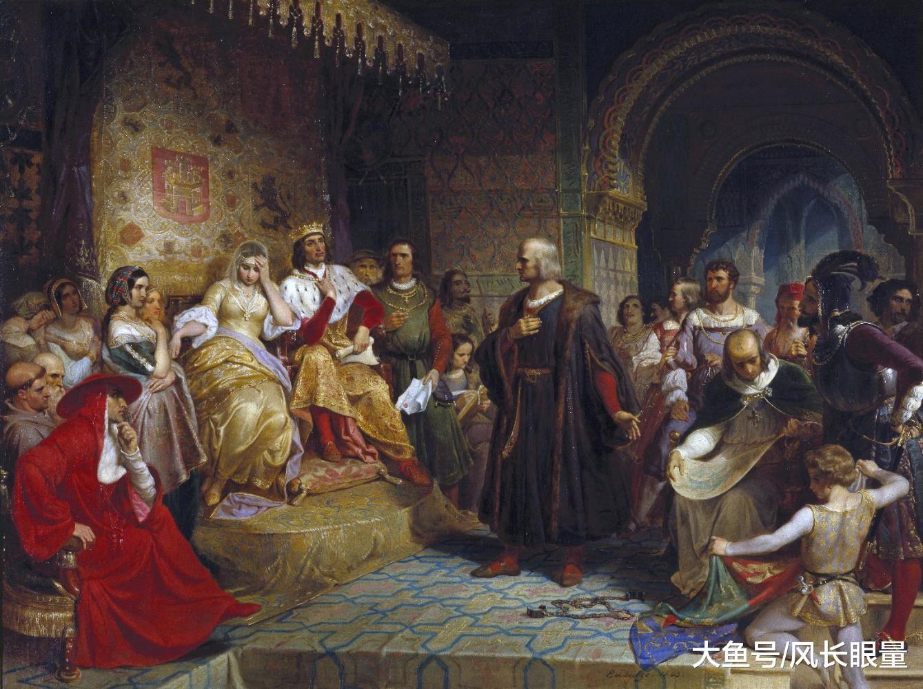 西班牙是女王，伊莎贝拉一世。拿