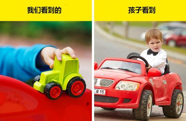 9张照片证明成人和孩子看待事物的差别, 原来我们不再单纯
