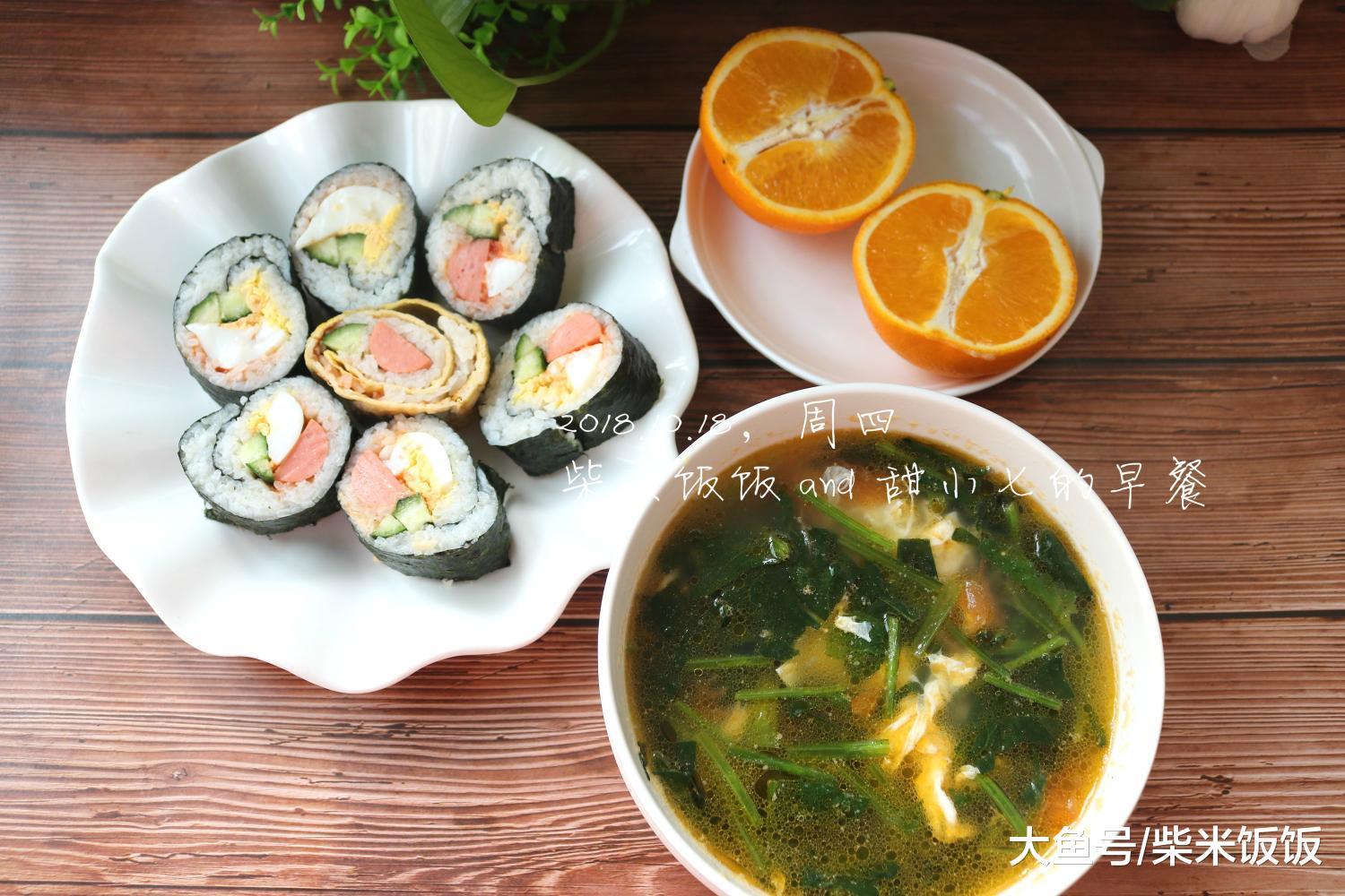 【柴米饭饭 and 甜小七的早